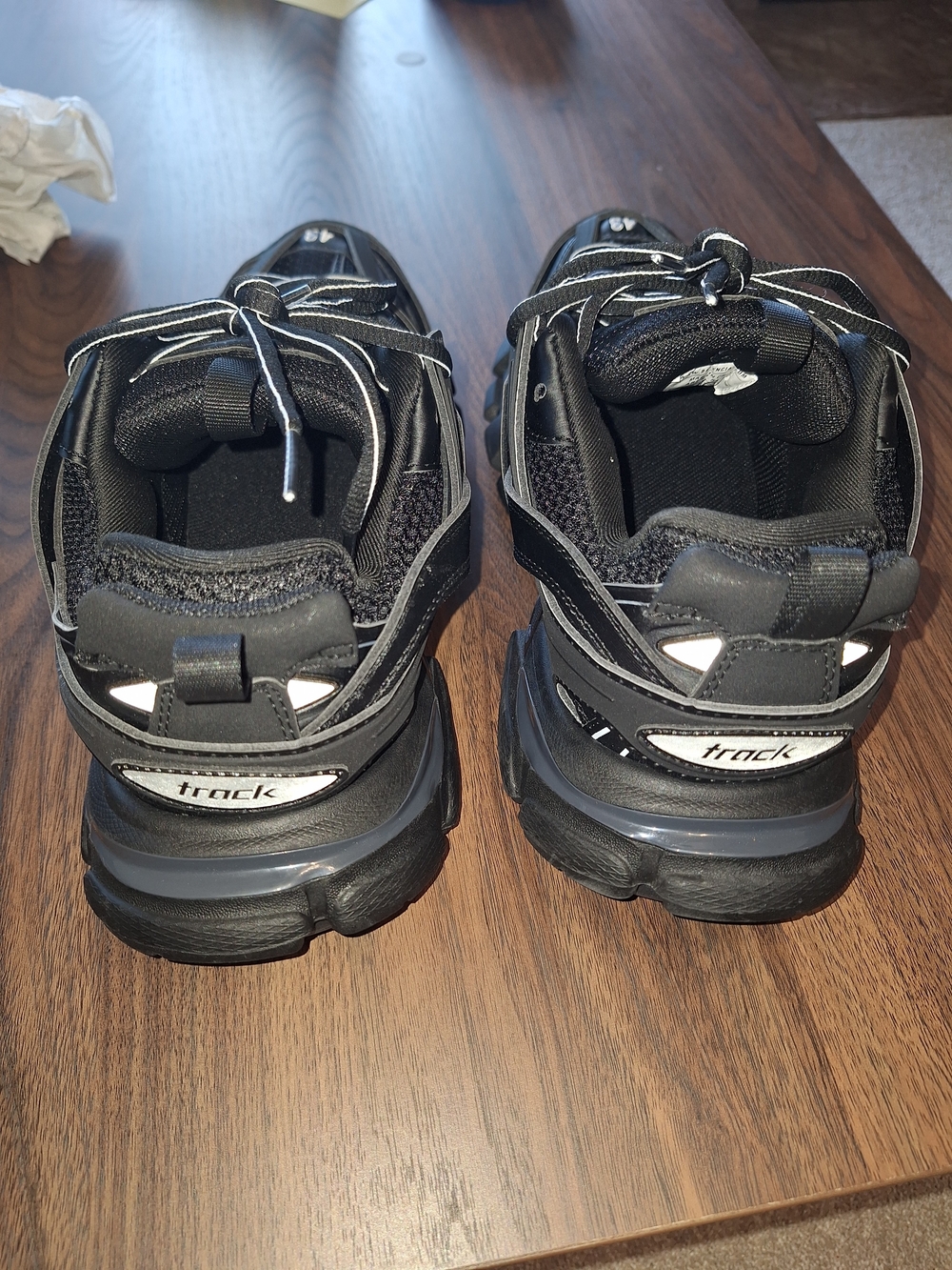 Balenciaga Men's Black Track Trainer Sneakers - Picture 2 of 5